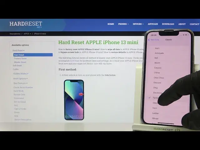 Video thumbnail for iPhone 13 mini | Classic Text Tones