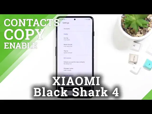 Video thumbnail for How to Copy Contacts From SIM Card to Phone Storage in XIAOMI Black Shark 4
