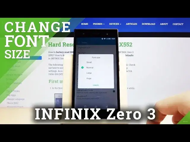 Video thumbnail for How to Change Font Size in INFINIX Zero 3 – Set Up Font Size