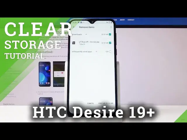 Video thumbnail for How to Clean Storage in HTC Desire 19+ | Wipe All Files