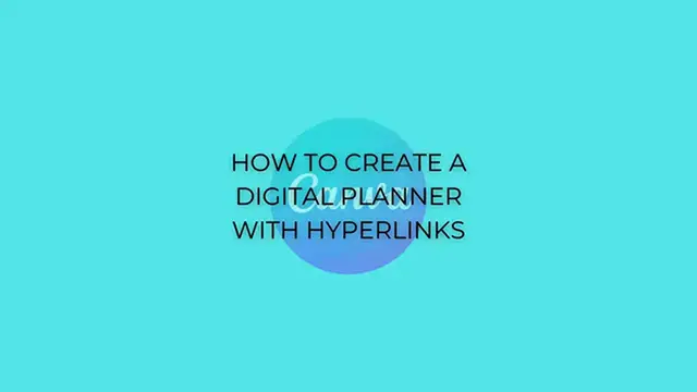 'Video thumbnail for How To Create Digital Planner On Canva With Hyperlinks (and Sell Them) Easy Tutorial'
