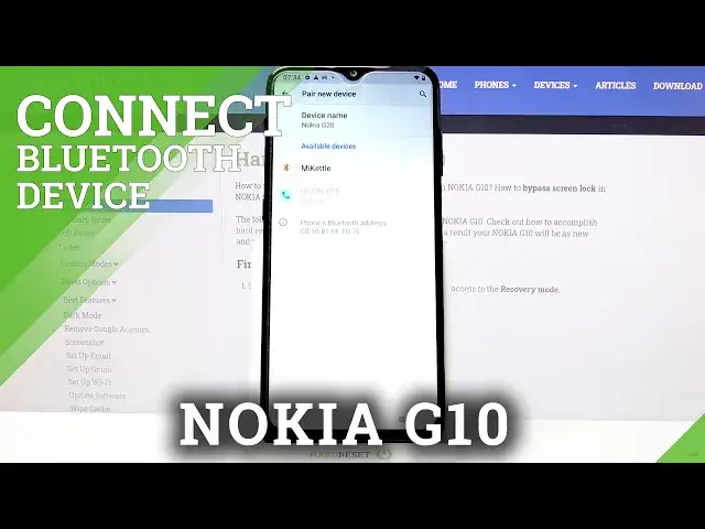 'Video thumbnail for How to Connect Bluetooth Device to NOKIA G10 - Bluetooth Connection'