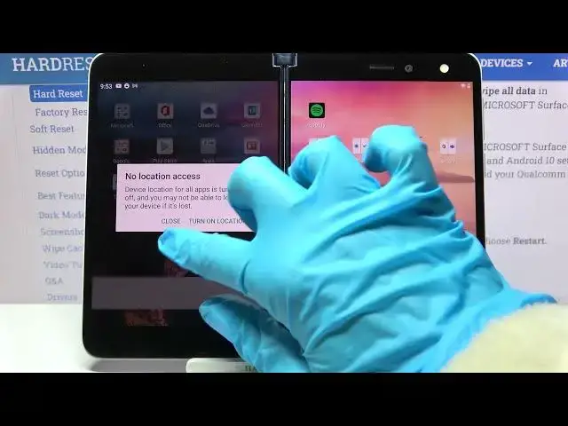 'Video thumbnail for How to Enable & Disable Location in MICROSOFT Surface Duo – Adjust Location Settings'