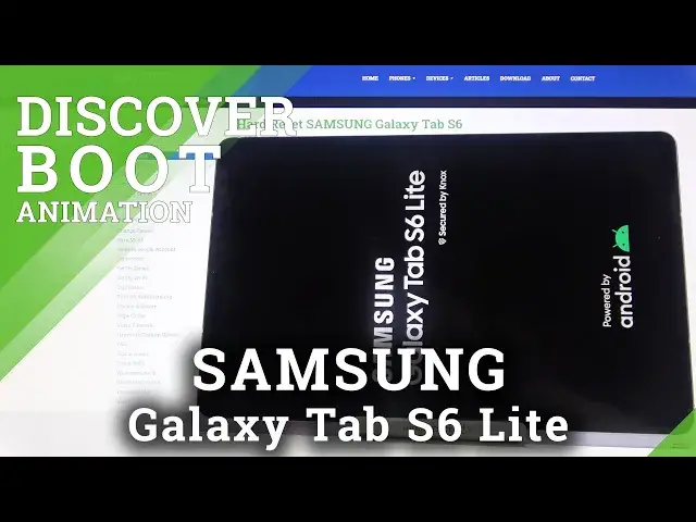 'Video thumbnail for How Boot Animation looks on Samsung Galaxy Tab S6 Lite - Looks of Animation'