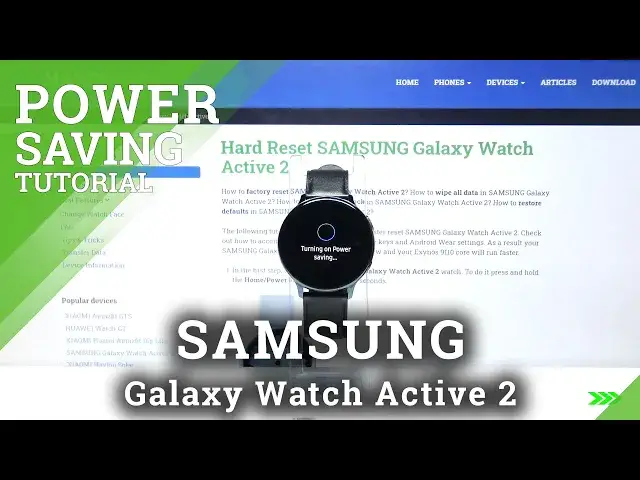 'Video thumbnail for How to Activate Power Saving Mode in SAMSUNG Galaxy Watch Active 2 – Extend Battery Life'