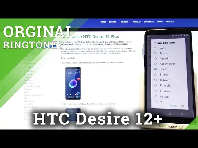Video thumbnail for HTC Desire 12+ - Listen All Default Ringtones