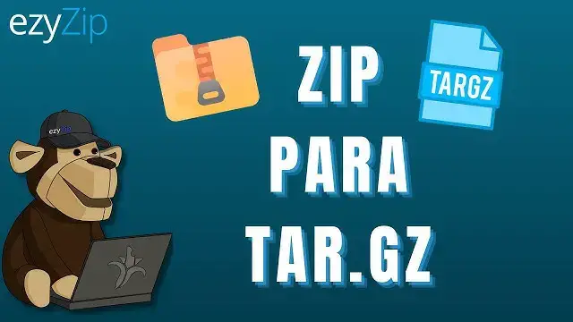 Video thumbnail for Como Converter ZIP para TAR.GZ Online (Guia Simples)