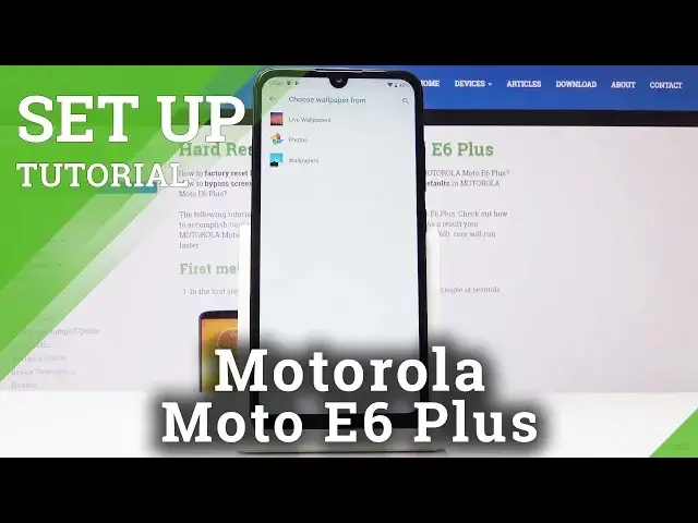 'Video thumbnail for How to Change Desktop in Motorola Moto E6 Plus - Set Wallpaper'