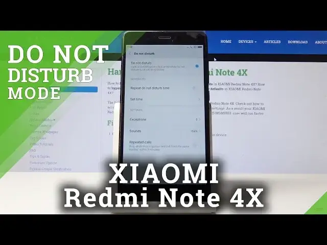 'Video thumbnail for How to Use Do Not Disturb Mode in XIAOMI Redmi Note 4X - Mute Sounds'