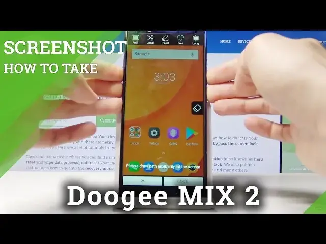 Video thumbnail for How to Take Screenshot in Doogee MIX 2 - Save & Share Screenshot