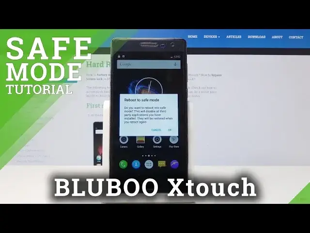 'Video thumbnail for How to Boot into Safe Mode in BLUBOO Xtouch'