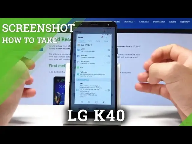 Video thumbnail for How to Take Screenshot in LG K40 - Capture & Save Screen