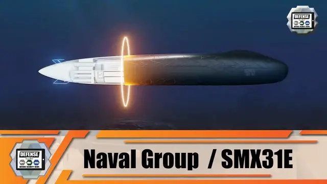 'Video thumbnail for Naval Group from France unveils SMX31E newest electric-powered submarine concept naval industry'
