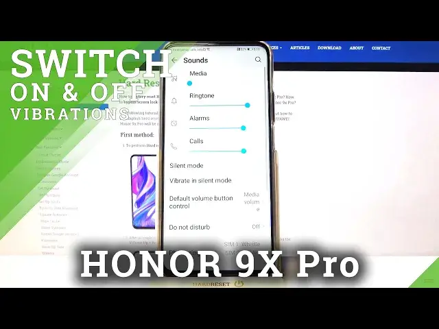 'Video thumbnail for How to Change and Correct Vibration Features in HUAWEI Honor 9x Pro?'