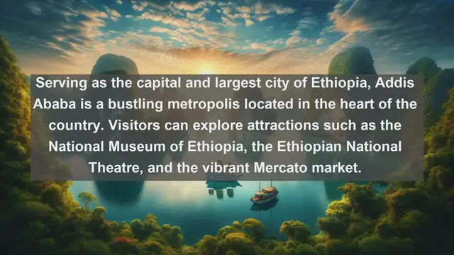 Video thumbnail for Exploring Ethiopia: Top 10 Biggest Cities Unveiled!