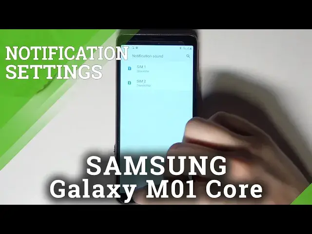 'Video thumbnail for How to Change Notification Sound in SAMSUNG Galaxy M01 Core'