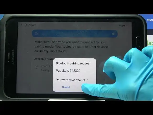 'Video thumbnail for How to Pair Bluetooth Device with SAMSUNG Galaxy Tab Active 2 – Set Up Bluetooth Connection'