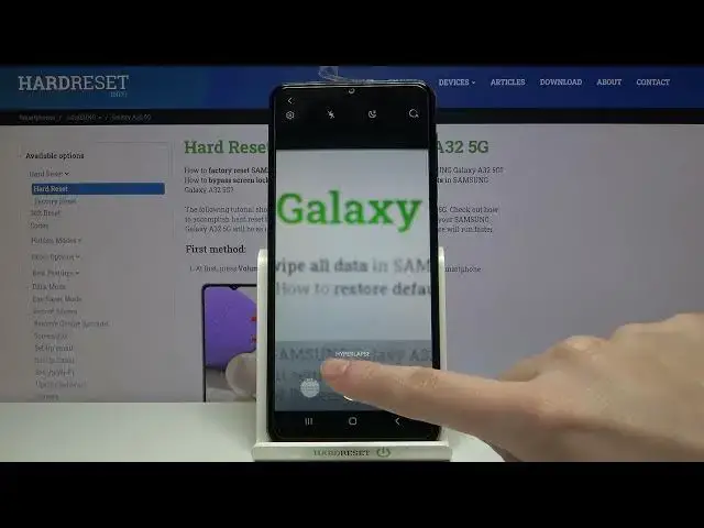 Video thumbnail for How to Record Hyperlapse Video in SAMSUNG Galaxy A32 – Speed Up Video