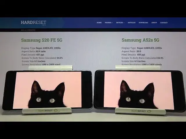 Video thumbnail for Samsung Galaxy S20 FE 5G vs Samsung Galaxy A52s 5G - Display Details Comparison