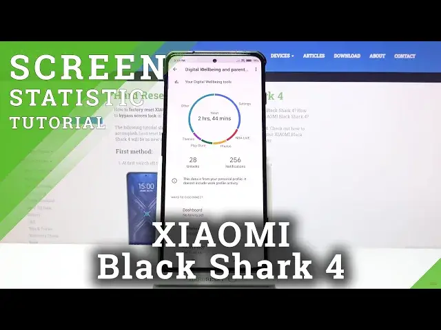 Video thumbnail for How to Check Total Screen Time on XIAOMI Black Shark 4 – Display Statistics
