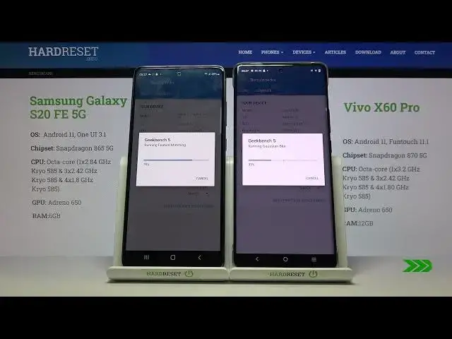Video thumbnail for Samsung Galaxy S20 FE 5G vs Vivo X60 Pro - Geekbench 5 OpenCL GPU TEST