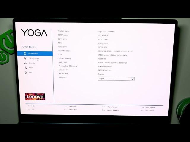 Video thumbnail for LENOVO Yoga Slim 7 – Enable or Disable Reverse Charging (Always On USB)