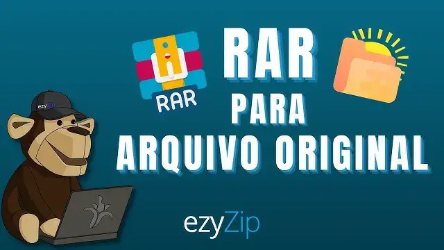 'Video thumbnail for Como Converter RAR Para Arquivo Original (Fácil e Grátis!)'