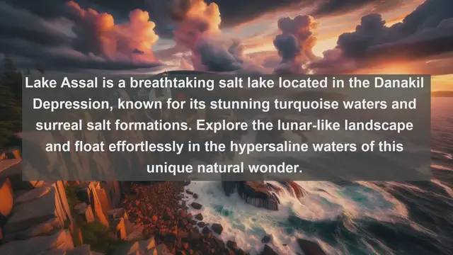 Video thumbnail for Discovering Djibouti's Natural Wonders: Top 10 Must-Visit Landscapes