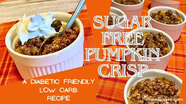 Video thumbnail for Sugar Free Pumpkin Crisp Recipe   SD 480p