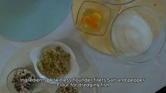 Video thumbnail for Flounder recipe