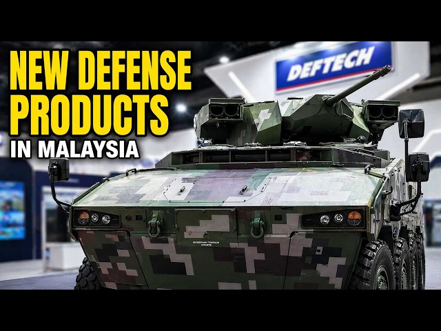 Video thumbnail for Inside DSA 2026 Malaysia: New Weapons, Drones and Combat Systems Revealed