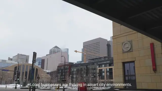 Video thumbnail for The Economic Impact of Smart Cities on Local Commerce