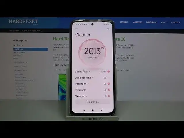 'Video thumbnail for How to Clean Storage on XIAOMI Redmi Note 10 – Remove Junky Files'