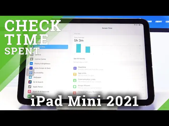 'Video thumbnail for How to Check Total Screen Time on iPad Mini 2021 – Screen Time'