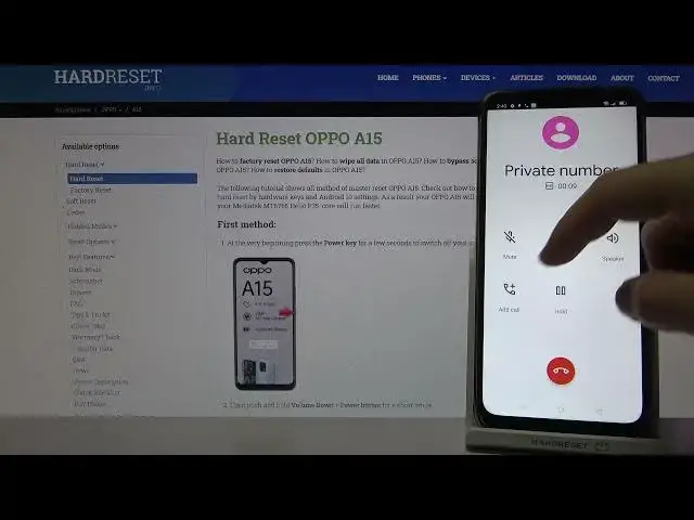 'Video thumbnail for OPPO A15 Incoming Call & Default Ringtone'