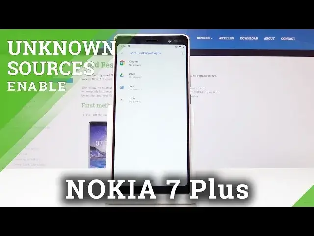 'Video thumbnail for NOKIA 7 Plus How to Allow Unkown Sources'