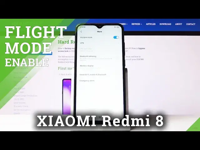 'Video thumbnail for How to Turn On Airplane Mode in XIAOMI Redmi 8 – Enable Flight Mode'