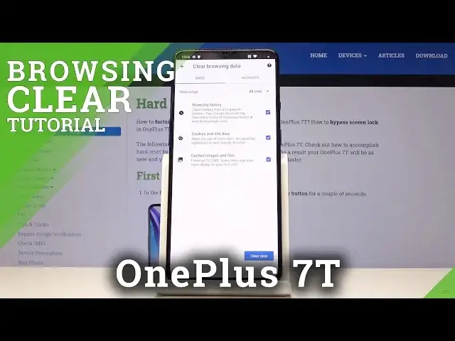 'Video thumbnail for How to Clear Browsing Data in OnePlus 7T - Delete Browser Storage'