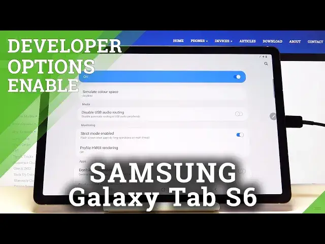 Video thumbnail for How to Activate Developer Options in SAMSUNG Galaxy Tab S6 – Developer Feature