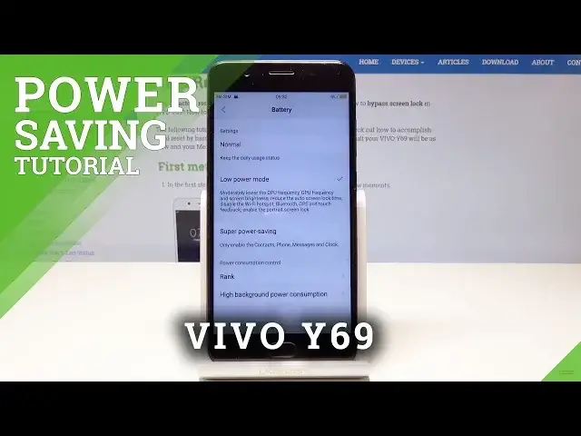Video thumbnail for How to Activate Battery Saver in Vivo Y69 - Power Saving Mode