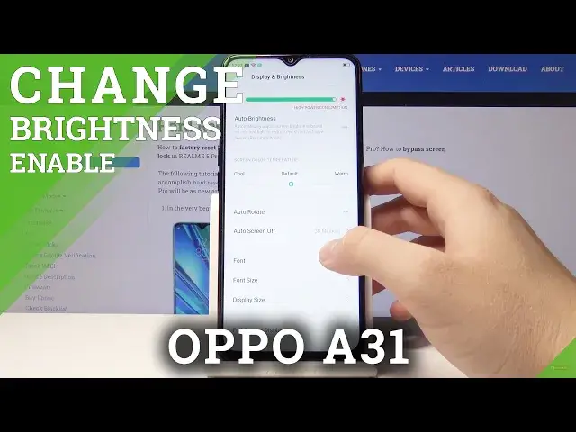 'Video thumbnail for How to Enable Auto Brightness in OPPO A31 – Set Up Display Brightness'