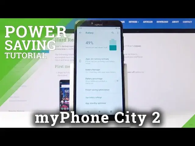 'Video thumbnail for How to Activate Battery Saver in myPhone City 2 – Low Power Solution'