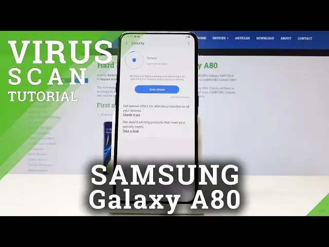 'Video thumbnail for How to Virus Scan SAMSUNG Galaxy A80 - Detect Malware'