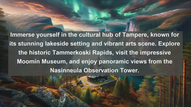 Video thumbnail for Explore Finland's Most Beautiful Cities: Top 10 Urban Destinations