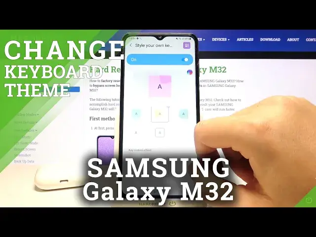 Video thumbnail for How to Download The Best Keyboard Theme Keys Café on SAMSUNG Galaxy M32