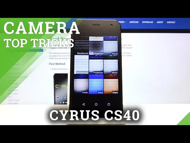 Video thumbnail for How to Use Camera Top Tricks – Camera Features on CYRUS CS40
