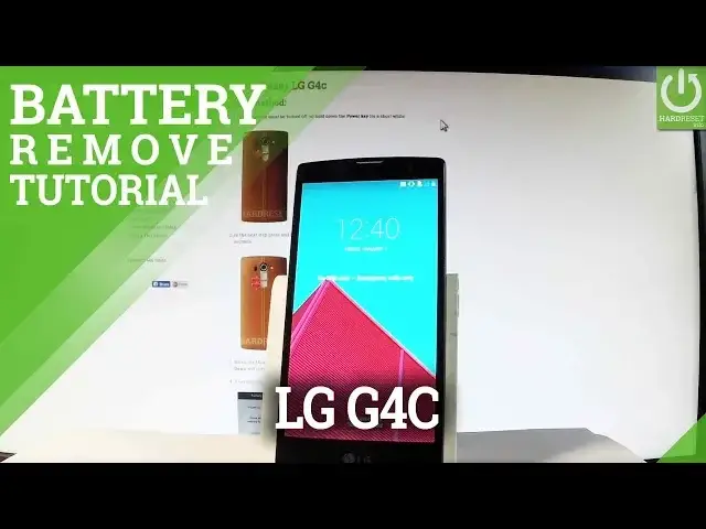 Video thumbnail for How to Remove Battery in LG G4c - Force Restart / Open Back Cover