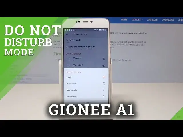 Video thumbnail for How to Activate Do Not Disturb Mode in GIONEE A1 - Silent Mode