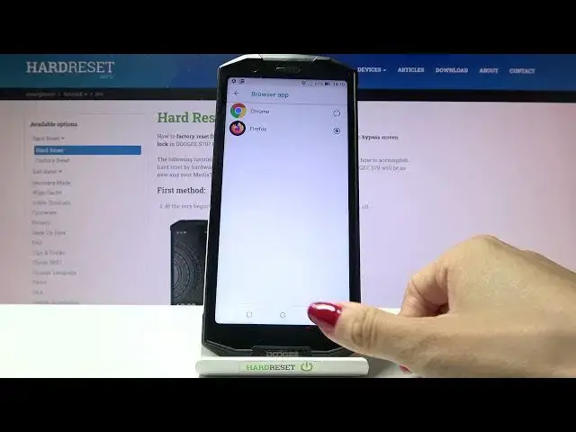 Video thumbnail for How to Change Default Browser in Doogee S70 – Set Up Default Browser