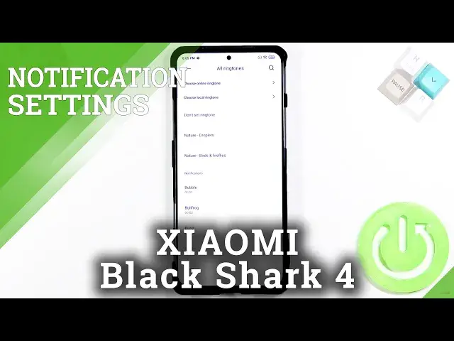Video thumbnail for How to Change Notifications Sound in XIAOMI Black Shark 4 - Sounds Settings